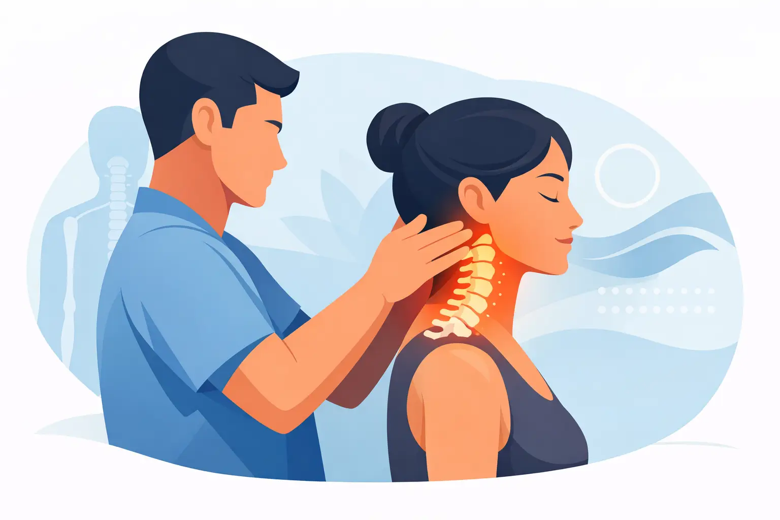 Chiropractic Adjustment for Neck Pain