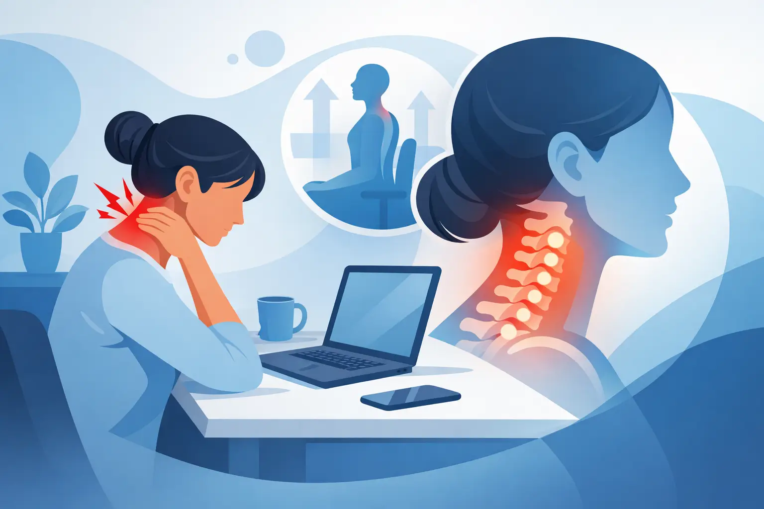 How to Relieve Tech Neck and Stop the Strain