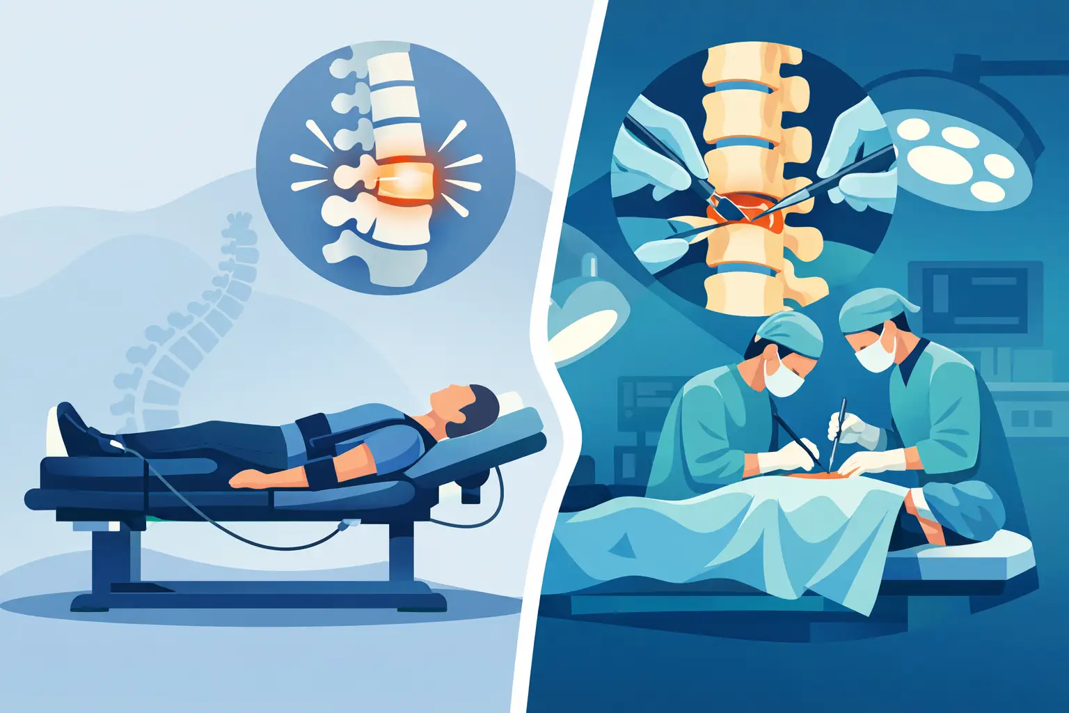 Spinal Decompression vs Back Surgery