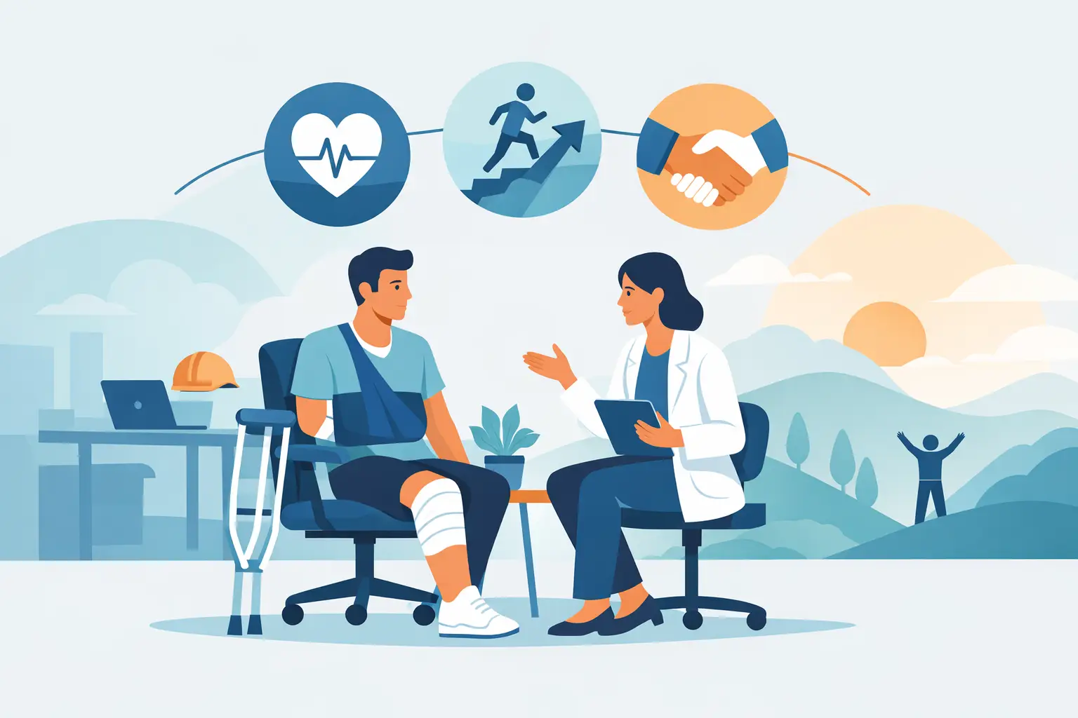A Guide to Workplace Injury Recovery That Lasts