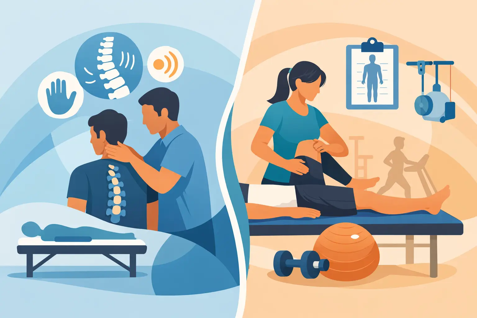 Chiropractic Care vs Physical Therapy