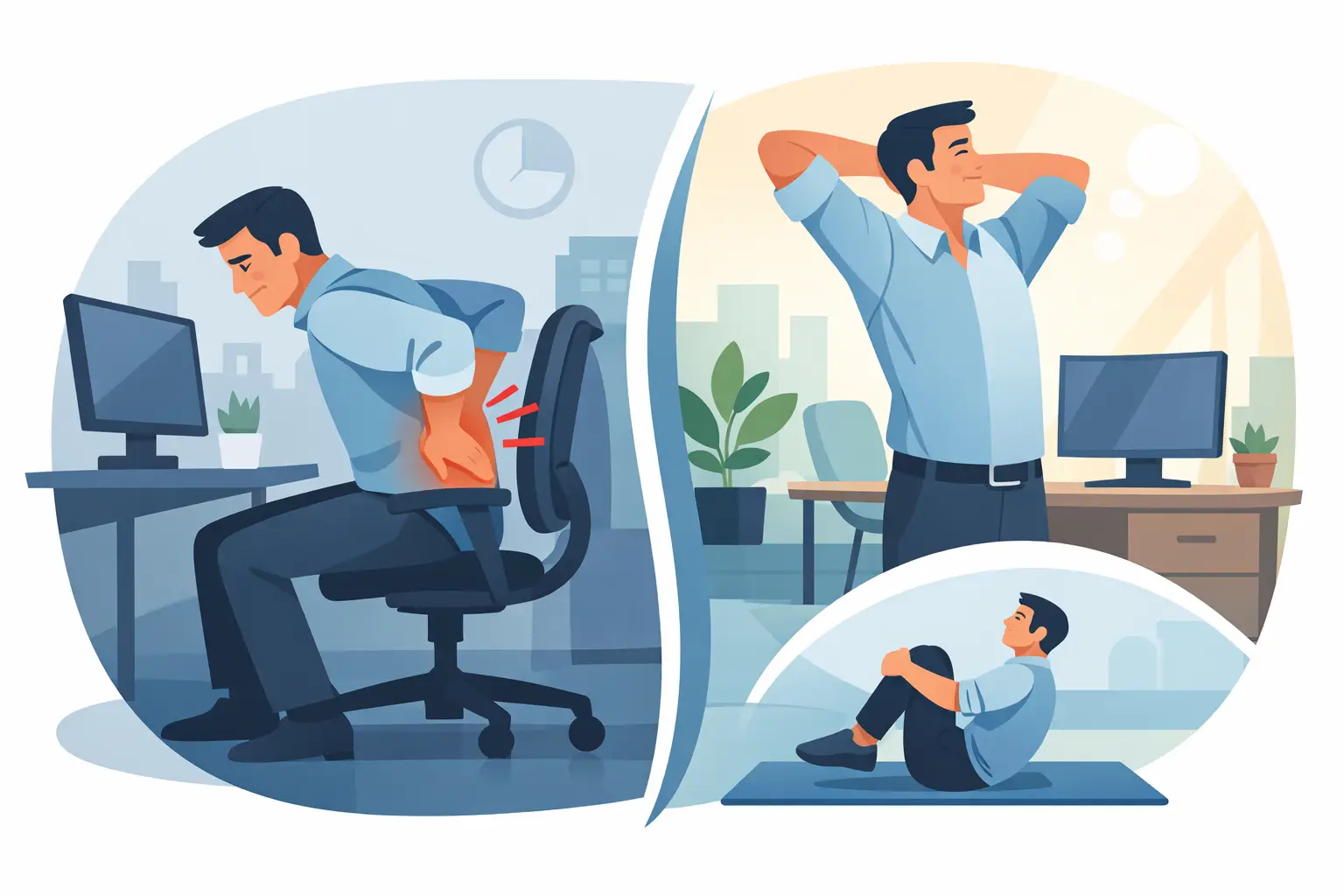 How to Relieve Desk Job Back Pain for Good