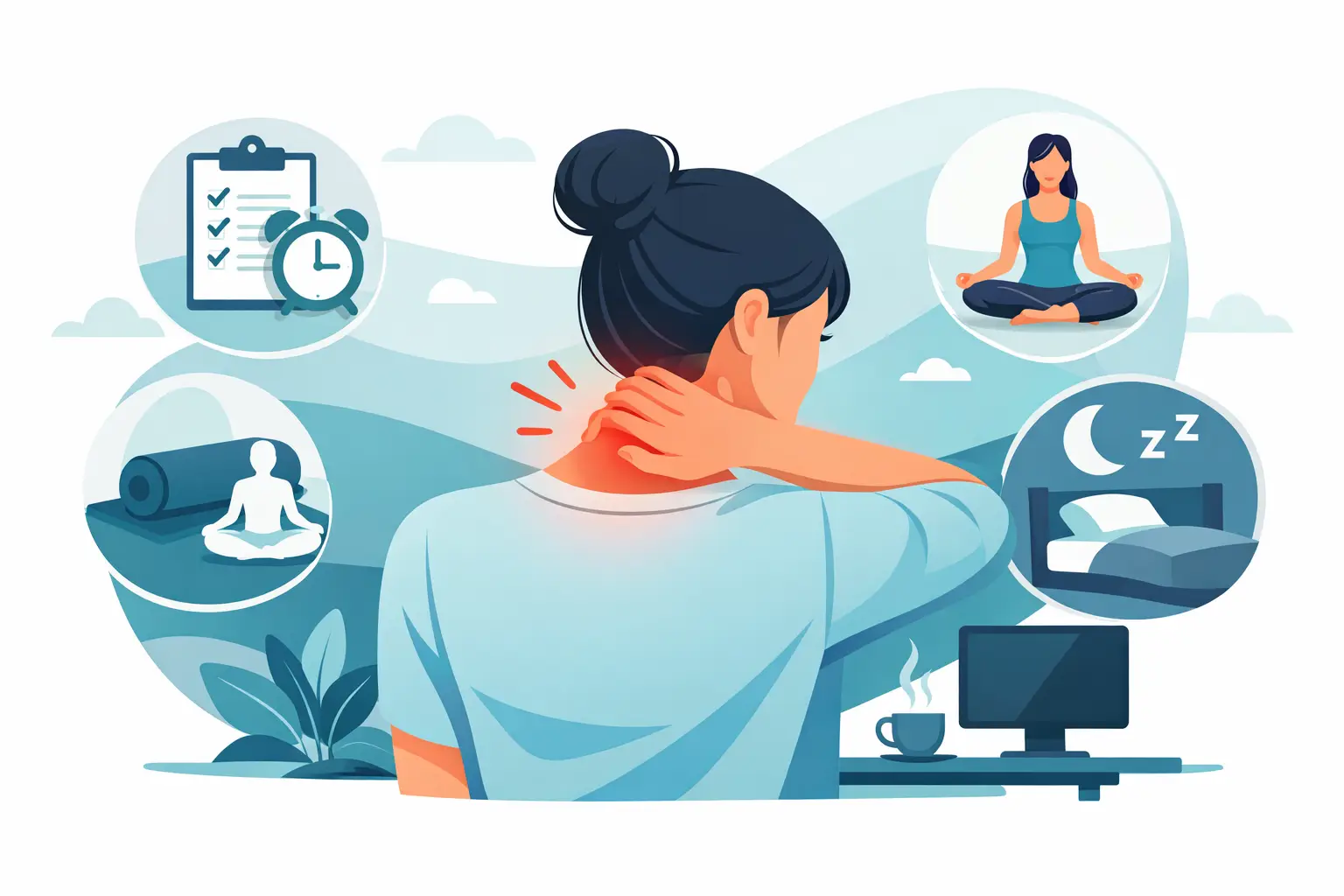How to Manage Chronic Neck Stiffness Daily