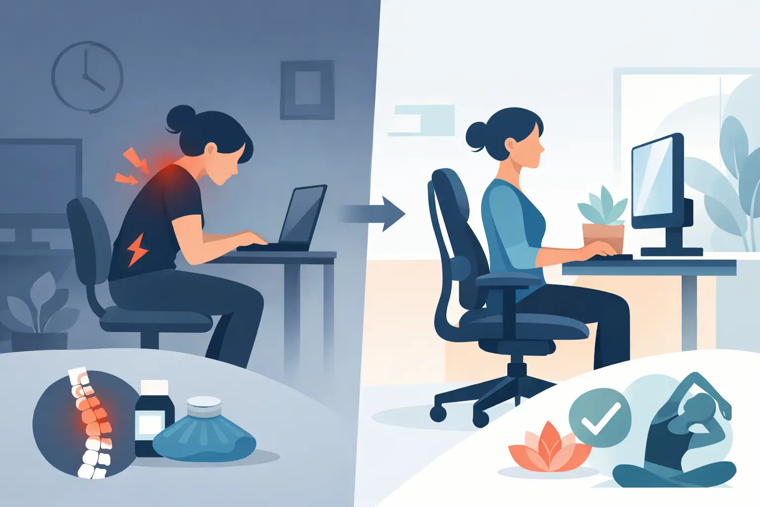 Computer Posture Pain Solutions That Last