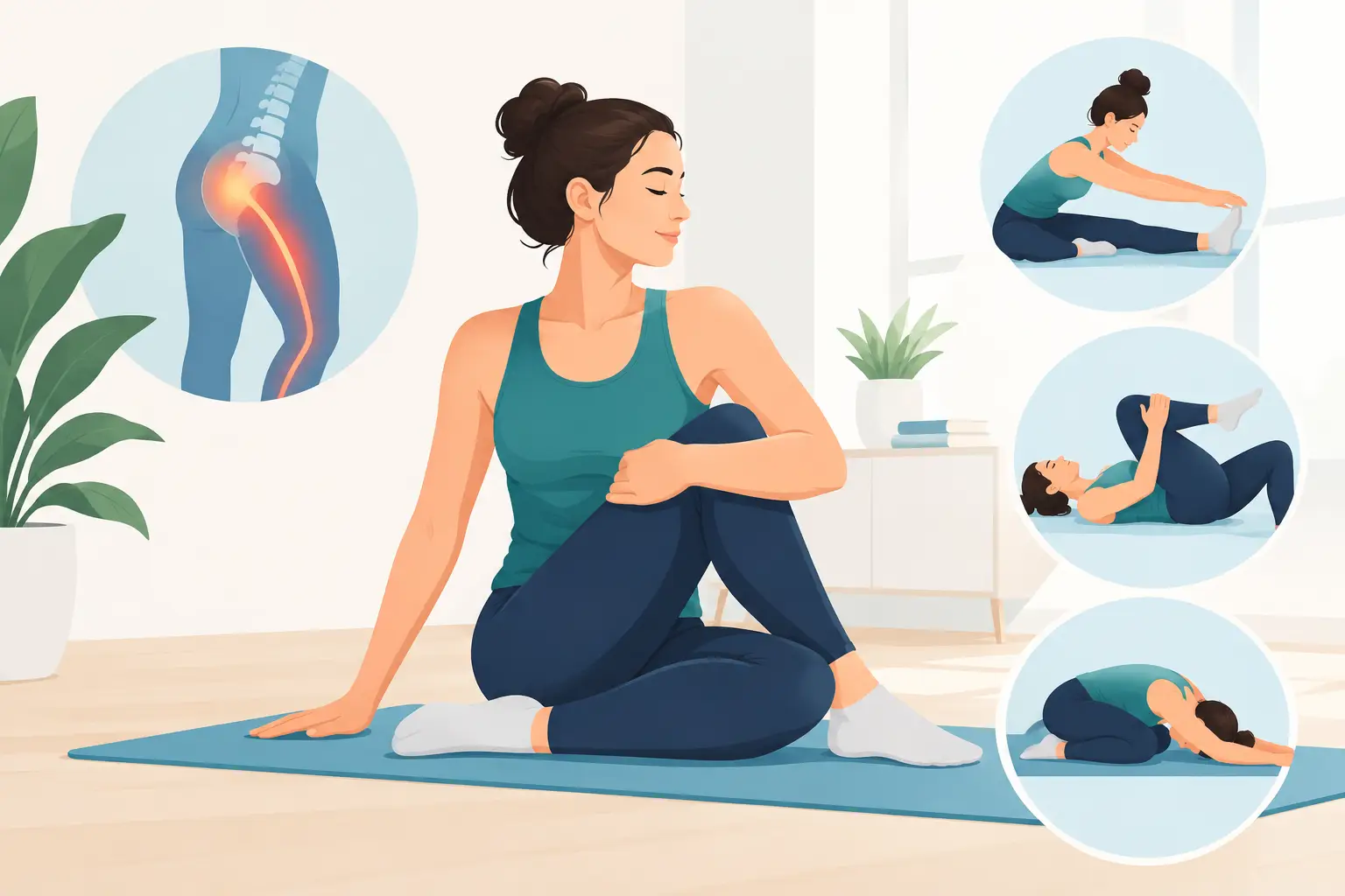 Best Stretches for Sciatica Relief That Feel Good